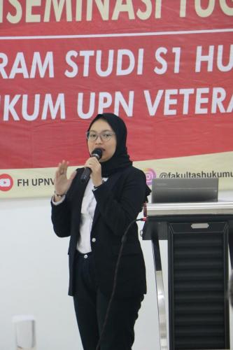 Fakultas Hukum UPN Veteran Jakarta mengadakan kegiatan Seminar Diseminasi Tugas Akhir Program Studi Hukum Program Sarjana secara offline (9)