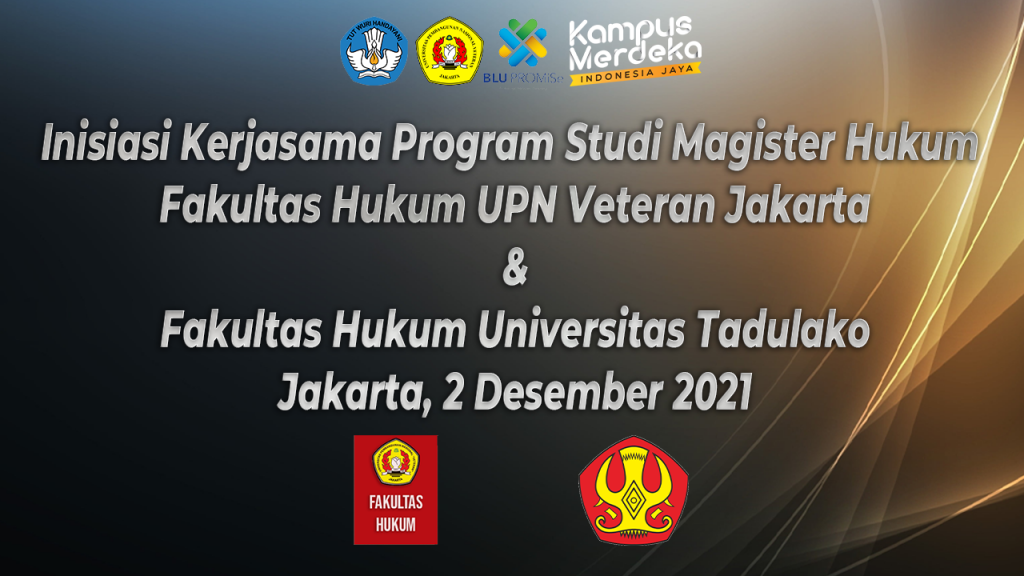 Magister Hukum UPN Veteran Jakarta Melakukan Inisiasi Kerjasama Dengan ...