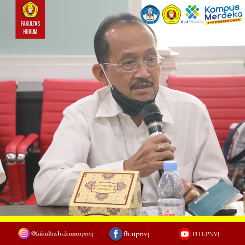 Fgd Antara Pnm Icmi Dan Fakultas Hukum Upn Veteran Jakarta