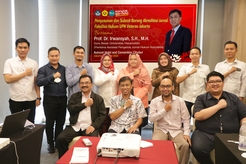 Gambar Penyusunan dan Submit BORANG Akreditasi Jurnal Fakultas Hukum UPN