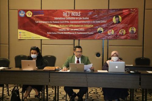 Fakultas Hukum UPN Veteran Jakarta menyelenggarakan kegiatan 3rd International Conference on Law Studies (INCOLS)