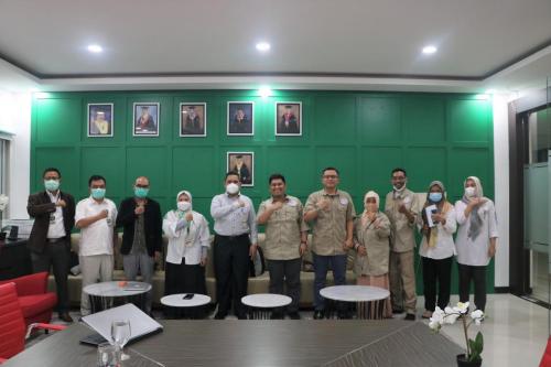 Fakultas Hukum UPN Veteran Jakarta dan Lembaga Sertifikasi Profesi Hukum Kontrak Indonesia (LSP HKI) mengadakan Audiensi (12)