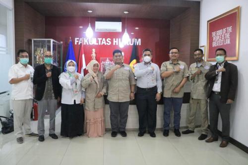 Fakultas Hukum UPN Veteran Jakarta dan Lembaga Sertifikasi Profesi Hukum Kontrak Indonesia (LSP HKI) mengadakan Audiensi (10)