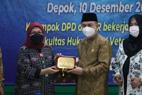 Fakultas Hukum UPN Veteran Jakarta menerima Kunjungan Kerja Kelompok DPD di MPR Dalam Rangka Wacana Perubahan Ke 5 UUD NRI Tahun 1945 (13)
