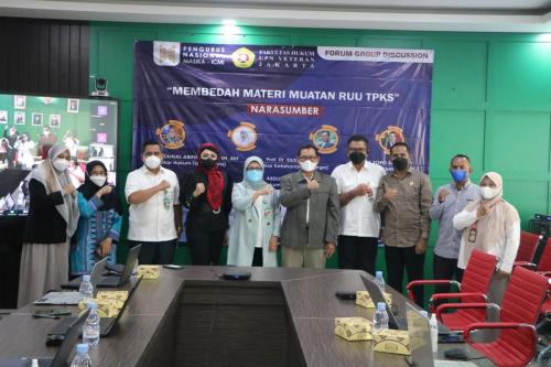 Pengurus Nasional Masika – ICMI dan Fakultas Hukum UPN Veteran Jakarta mengadakan Focus Group Discussion (9)