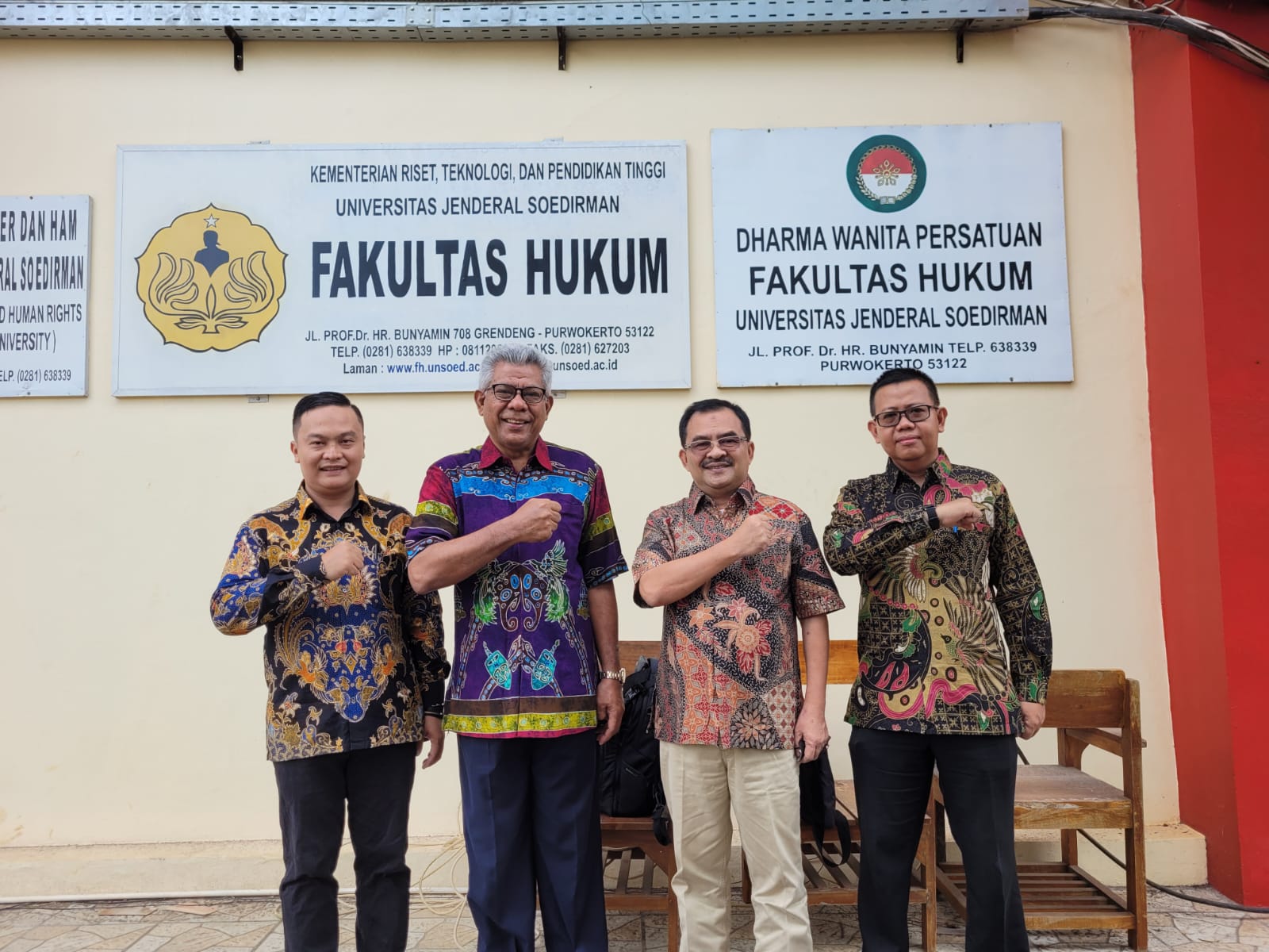 Kunjungan Benchmarking Fakultas Hukum UPN Veteran Jakarta Ke Fakultas Hukum Universitas Jenderal Soedirman (1)