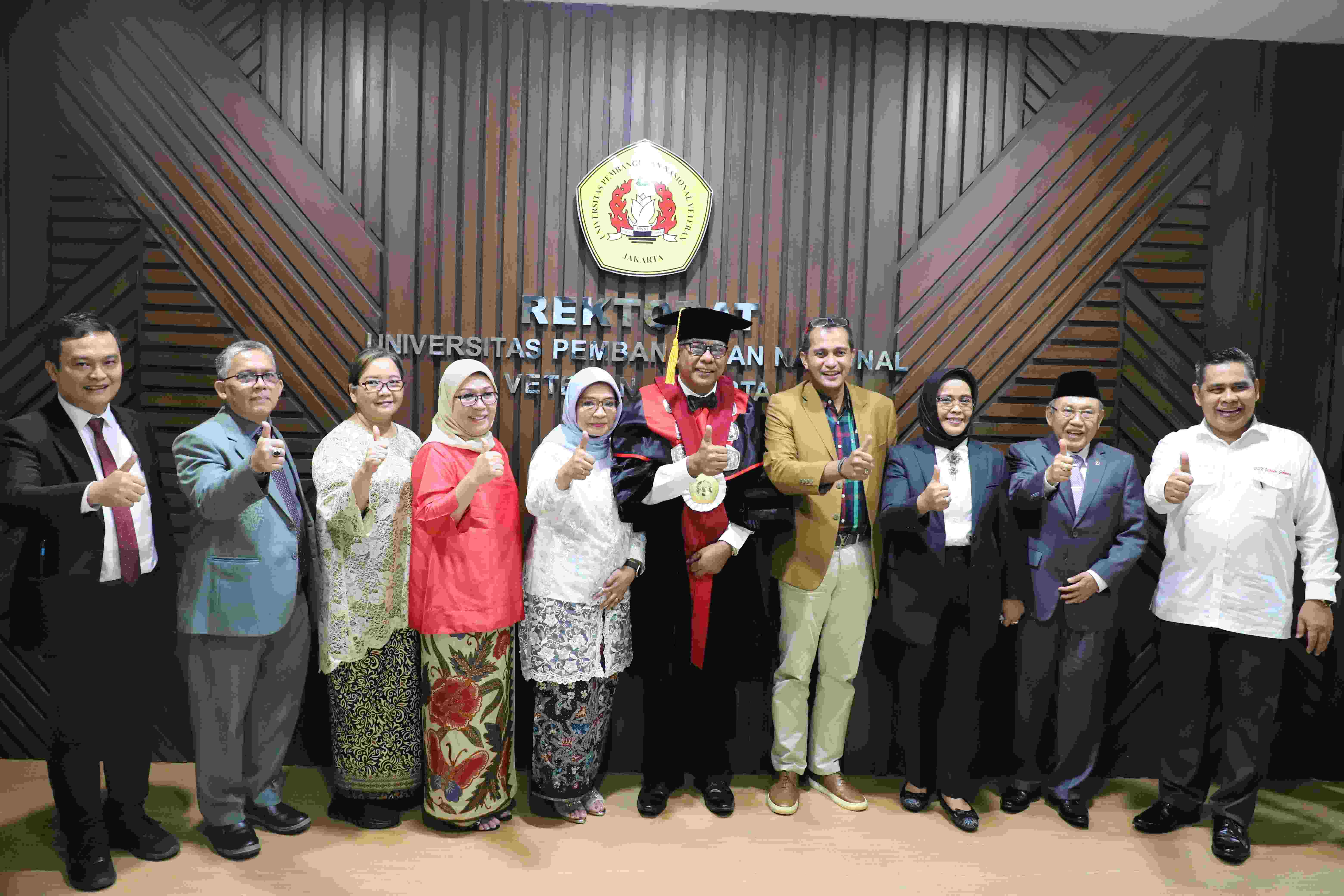 Pengukuhan Prof Dr Wicipto Setiadi SH MH Guru Besar bidang Ilmu Hukum Fakultas Hukum Universitas Pembangunan Nasional Veteran Jakarta (1)
