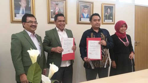 Fakultas Hukum UPN Veteran Jakarta dan Fakultas Hukum Universitas Sultan Ageng Tirtayasa menandatangani Perjanjian Kerjasama 6